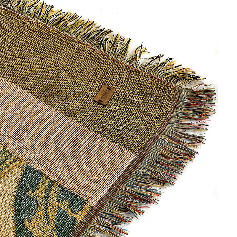 Couverture Bicnonia NIN-NIT | plaid | couverture tissée | 160 x 220 cm