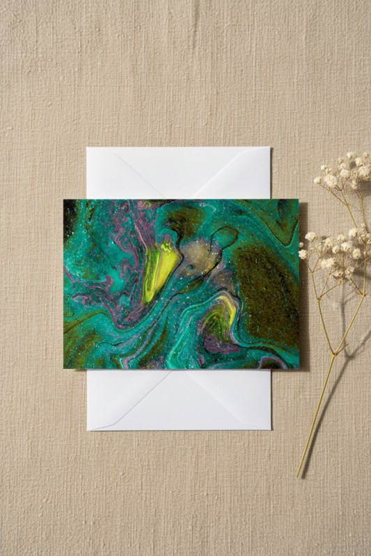 Andromeda — GIOMY Art Postcard