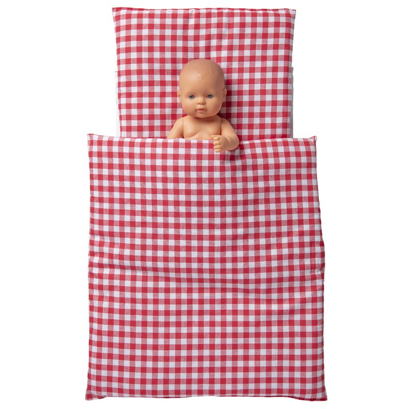 Van Dijk Toys Cover Red / White Checkered 3-Chice - Red