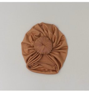 Kleur knoophoed: camel