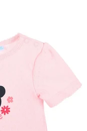 Sæt med 2 babybodyer, Floral Minnie
