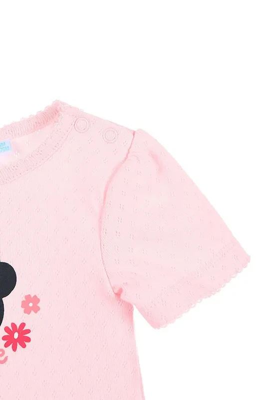 Sæt med 2 babybodyer, Floral Minnie