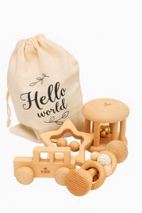 KIAN Family: Wooden toy set "Hello World"