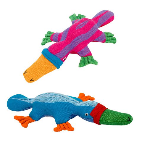 Soft toy platypus