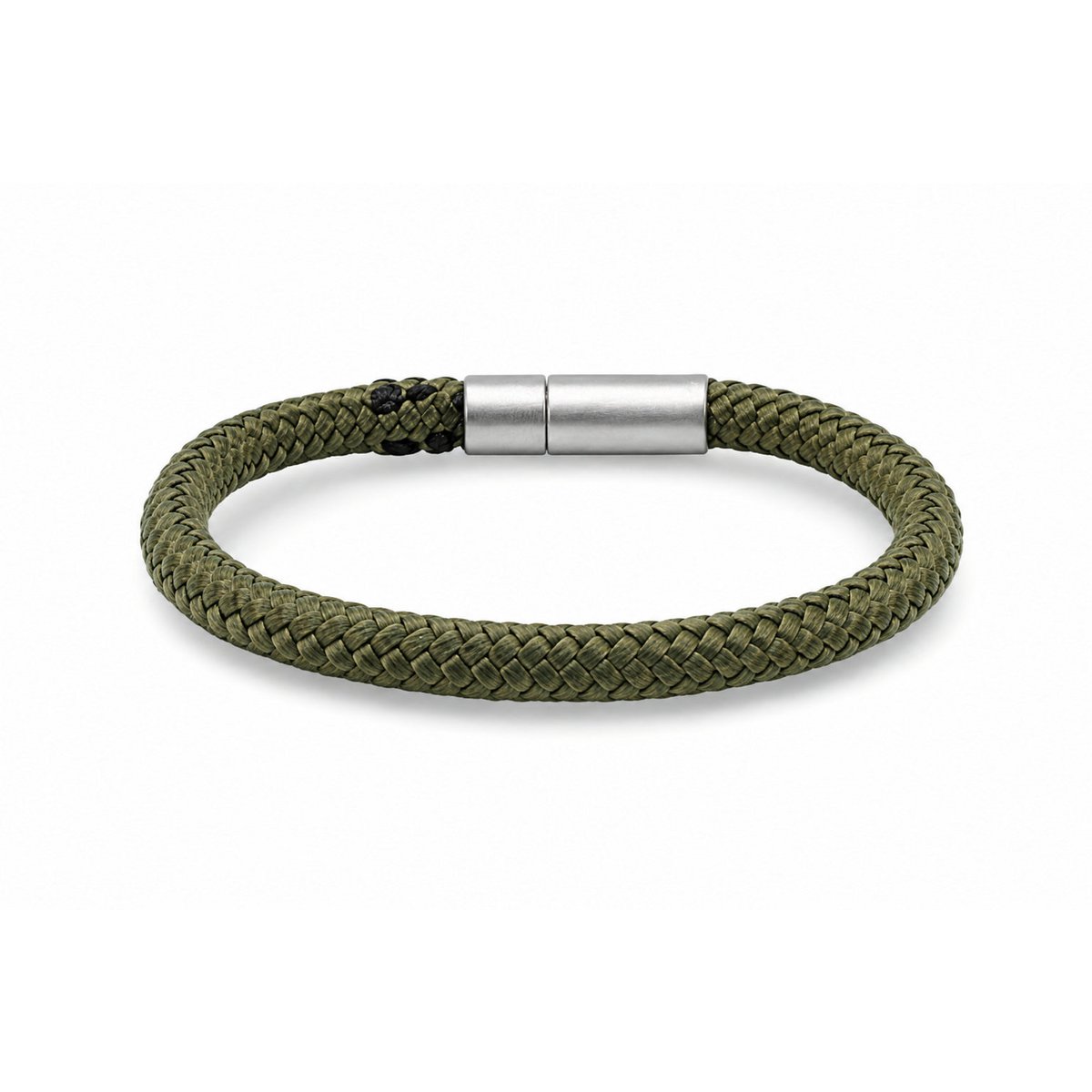 Bracelet corde 6mm - Collection Ruyter | Édition argent