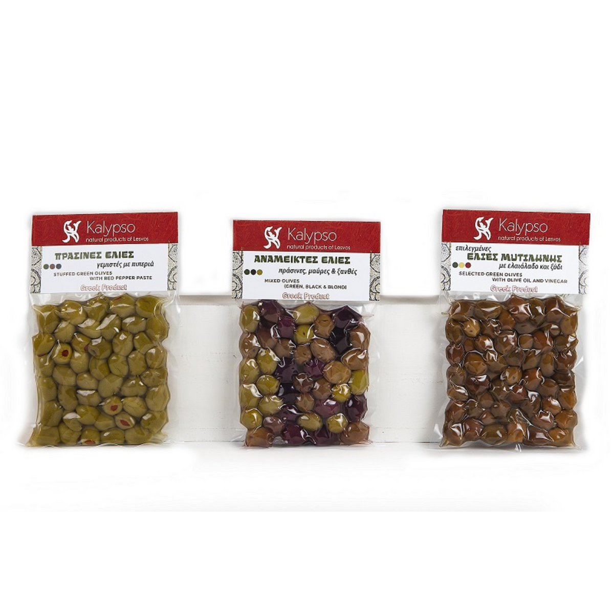 Selected Green Olives from Lesvos Island