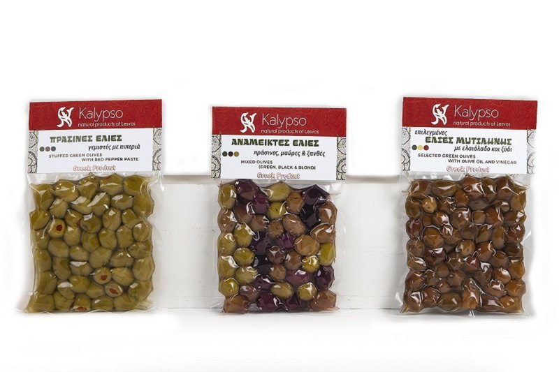Selected Green Olives from Lesvos Island