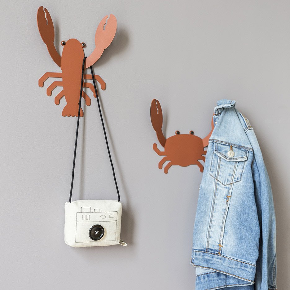 Crab wall hanger