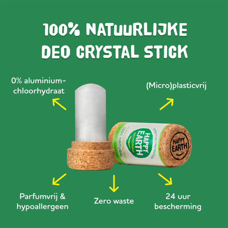 Naturalny dezodorant kryształowy nie zgaszony