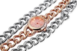 Timento women's watch with metal chain bracelet