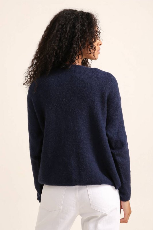 Gilet cardigan col V RÉF. 1026