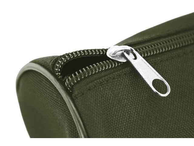 Trousse à stylo Kangaro ronde 20x8,5cm vert foncé