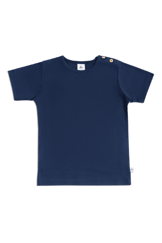 2010ID | Maglietta Kinder Basic Kurzarm - Indaco