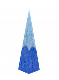 CanVela Bicolor pyramide af vegetabilsk voks Blues