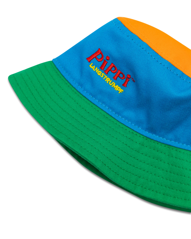 koaa – Pippi Calzelunghe “Up and Down” – Cappello da pescatore blu/rosso/verde/arancione