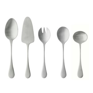 Antigo - Hostess-Servierset (5 St.) - C20424-BRS - Gebürstet