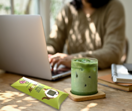 TE-POP Te-på-en-pind | Matcha | 20 Sticks Displaybakke