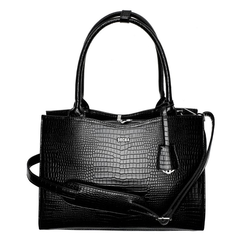 Croco Jet Black 15.6"