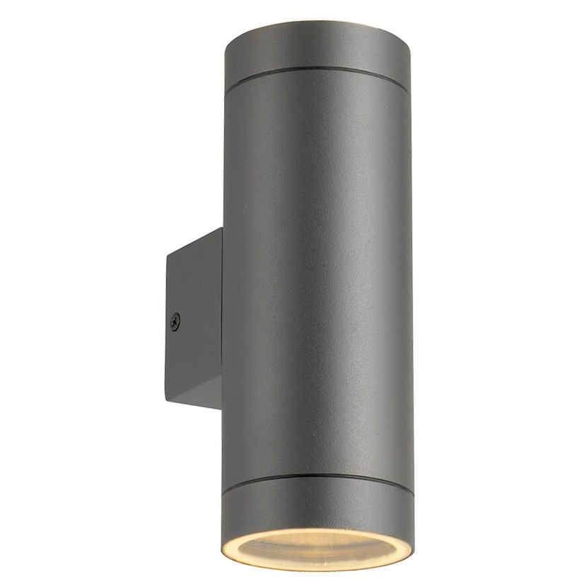 FlinQ Wandleuchte Outdoor Anthra NOX II