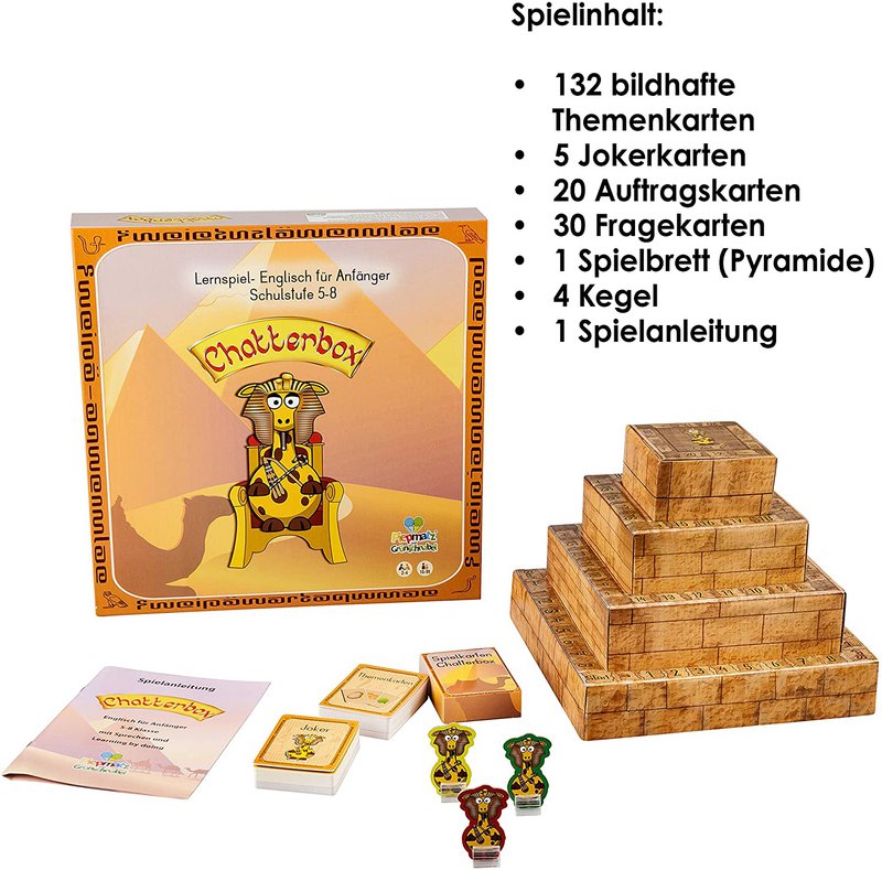 Chatterbox – English learning game for children and adults!