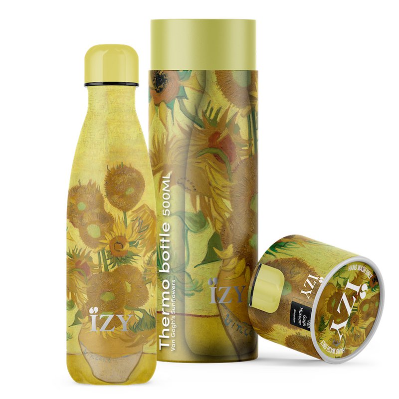 IZY - Van Gogh isoleret flaske - Solsikker - 500ml