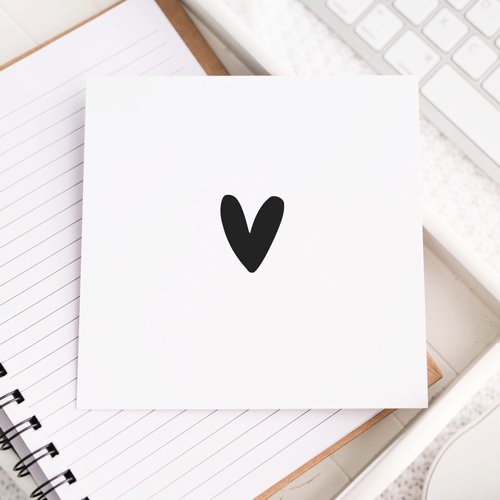 Double card | Heart