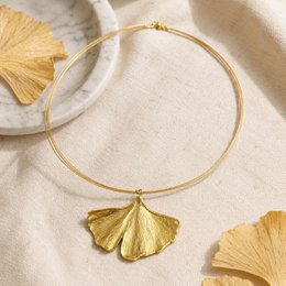 Echte Ginkgo-Biloba-Blatt-Halskette, handgefertigter Naturschmuck, Bio-Wald-Anhänger, Geschenk für Langlebigkeit und Erfolg, Sterling Silber 925