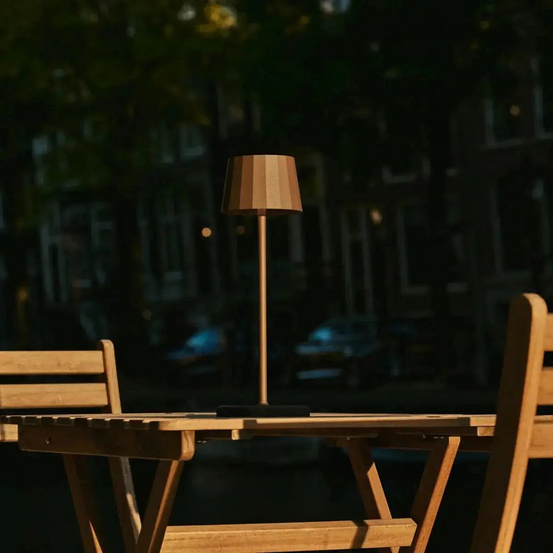 Wouter Mokkabruine oplaadbare tafellamp