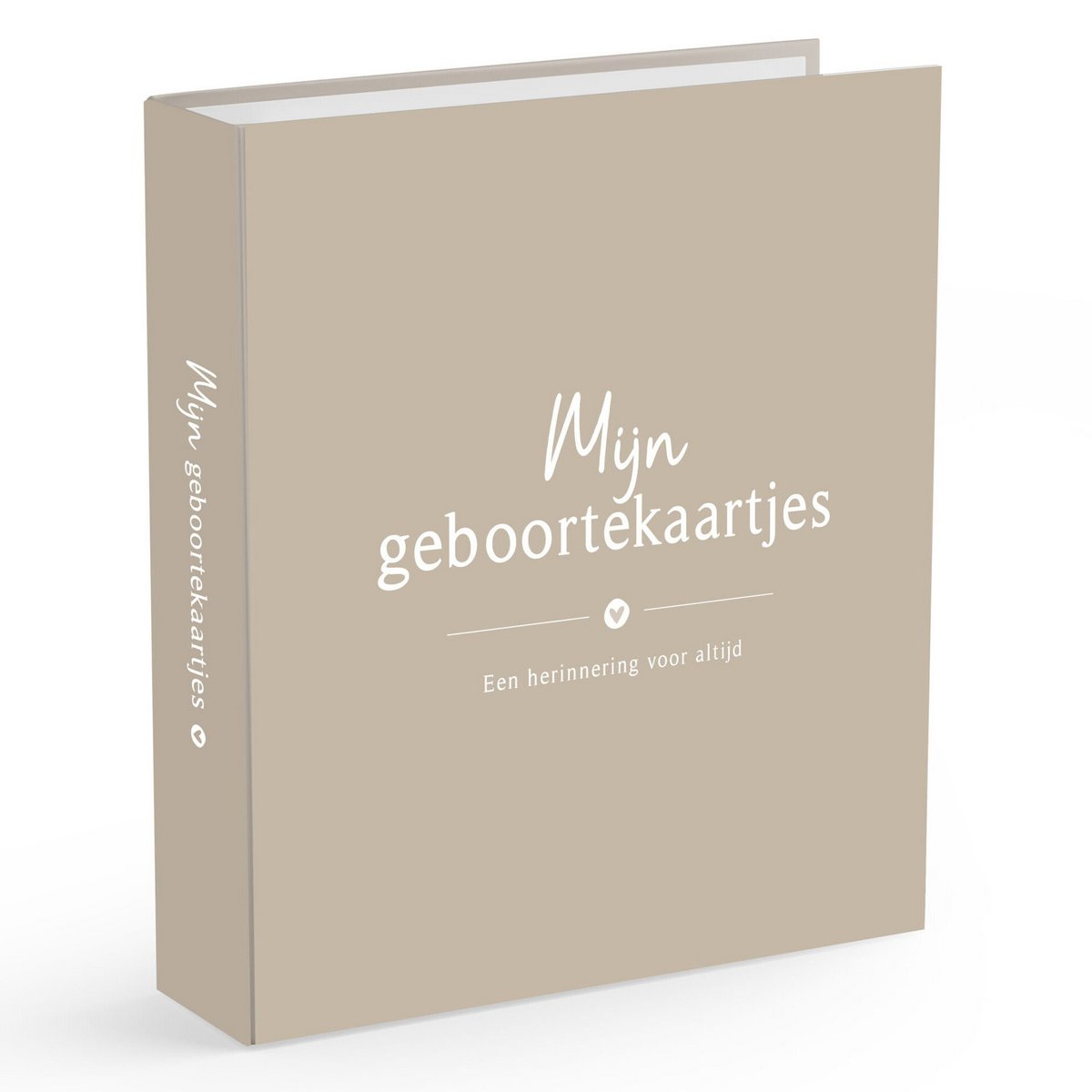 Fyllbooks Aufbewahrungspaket Geburtsanzeigen Taupe A5