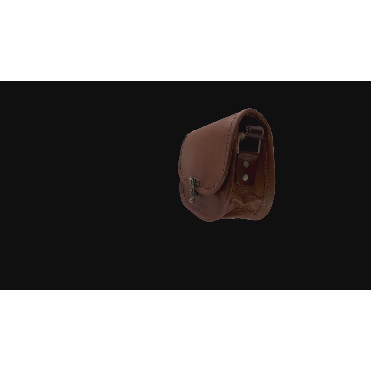 Borsa a tracolla in pelle di capra LEELA