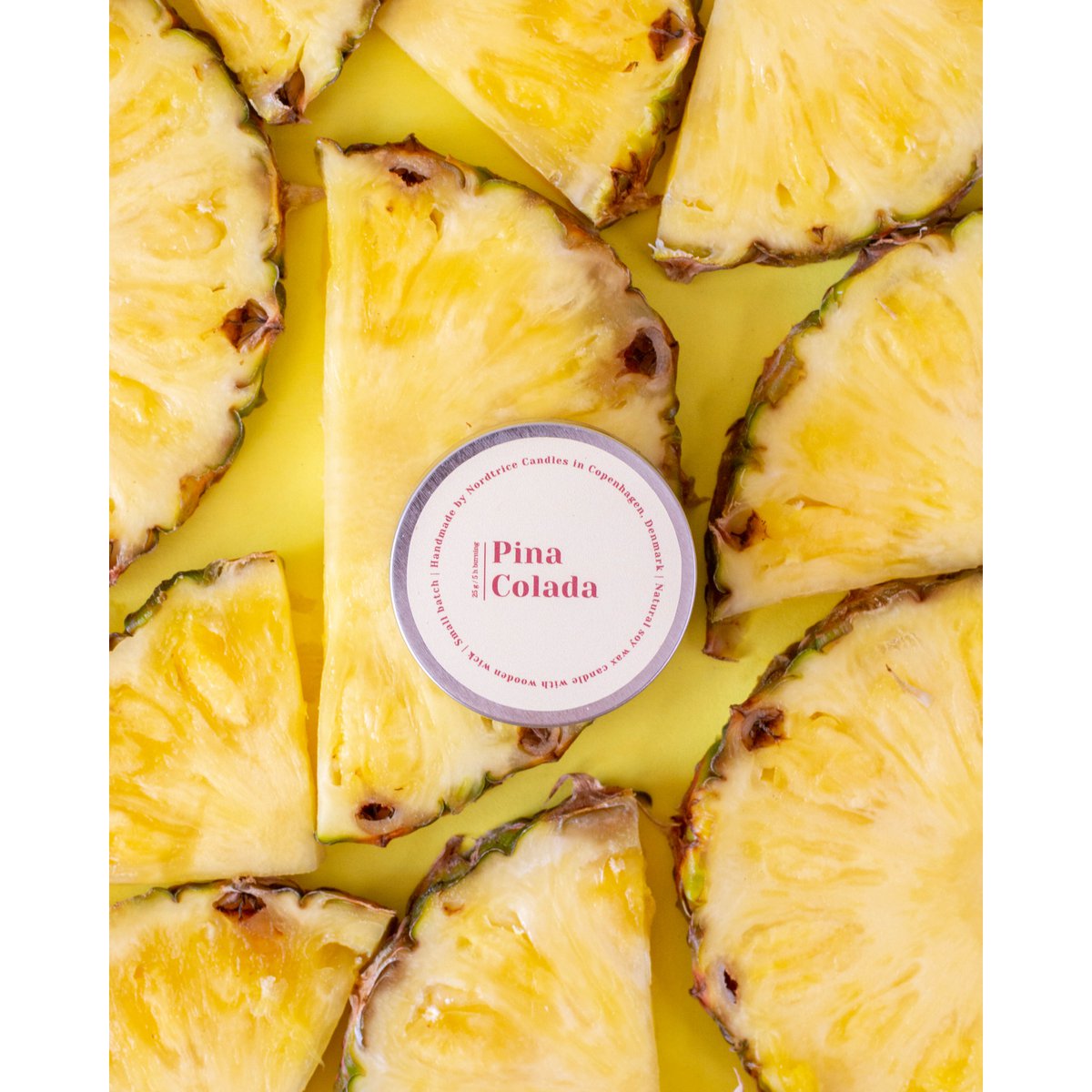 Mini-Duftkerzen aus Soja, Pina Colada