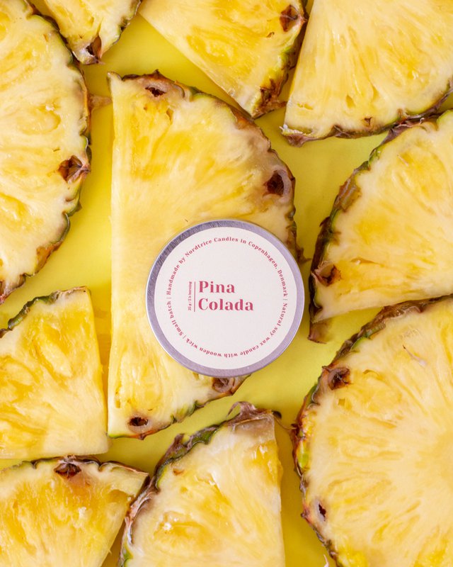 Mini candele profumate alla soia, Pina Colada