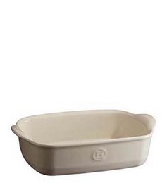  Rectangular orange ceramic baking dish, suitable for oven use, available in multiple color variants.