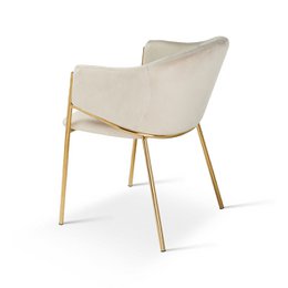 Dalila eetstoelen [set van 2] [Velvet]