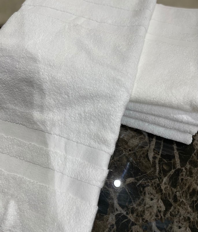 Hotel-Badezimmermatte Weiß