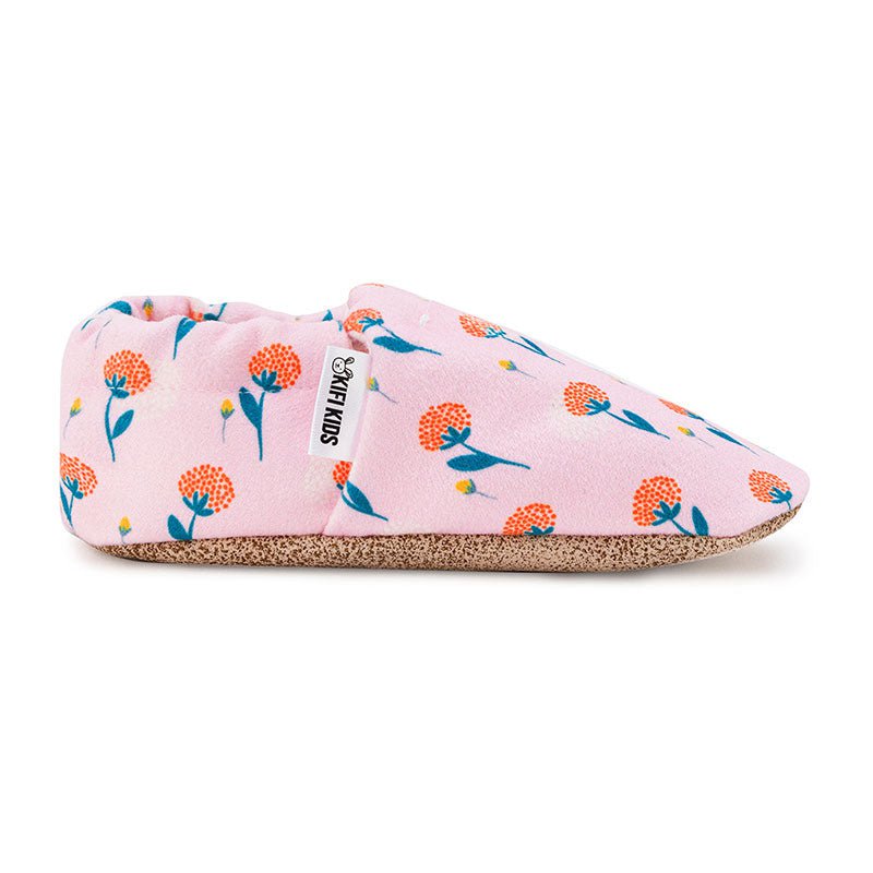 Babyschoenen - lente bloemen