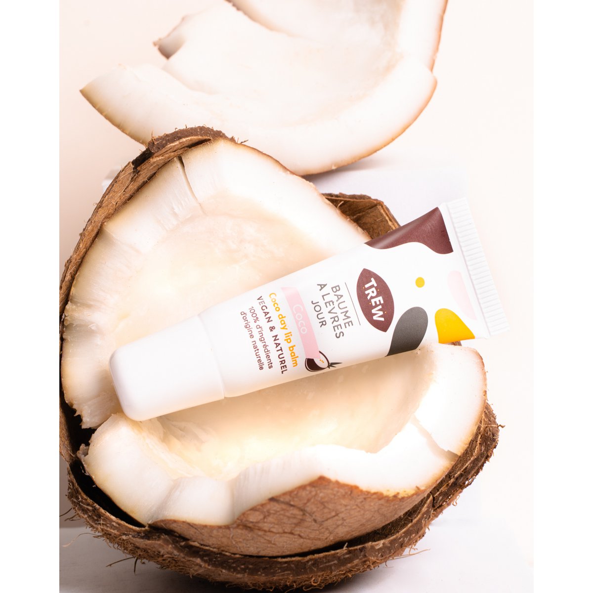 Distrib Day Lippenbalsem Coco Aroma 100% natuurlijk en veganistisch
