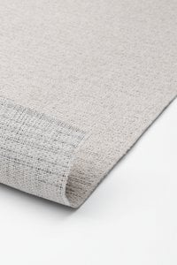 Vloerkleed voor binnen en buiten, Antislip - Uni Crème - 120cm x 160cm - Balkon Terras Keuken, UV- en Weersbestendig, Modern Tuintapijt