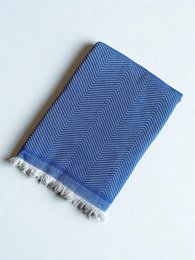 Blanket - Leyla Line - blue