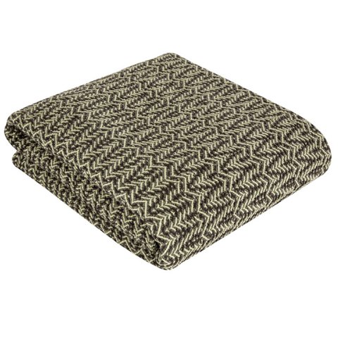 Athena Bedspread- Green & Coffee