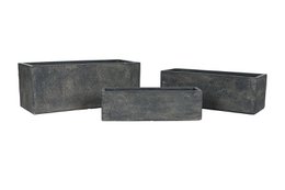 BLUMENTOPF-SET 3 MAGNESIA 78X30X30 PFLANZER MC211179