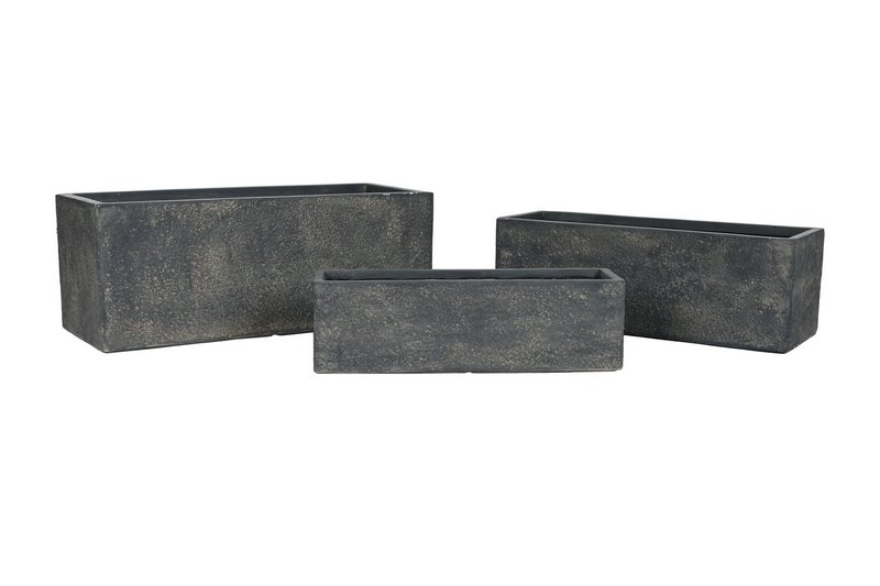 BLUMENTOPF-SET 3 MAGNESIA 78X30X30 PFLANZER MC211179