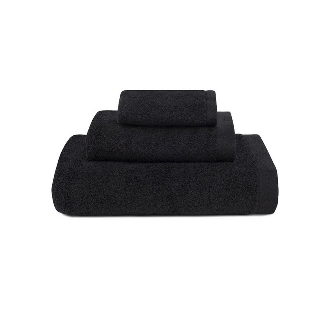 Bath towel Luxus Black