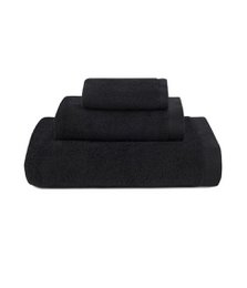 Bath towel Luxus Black