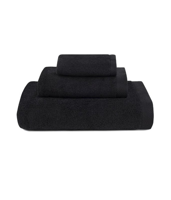 Bath towel Luxus Black