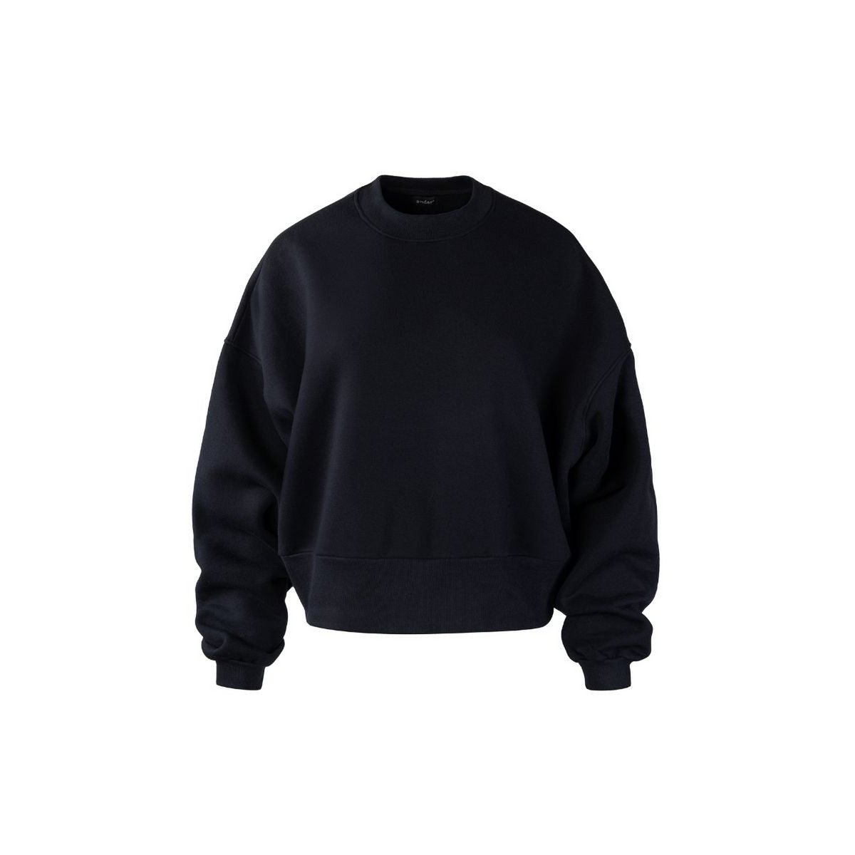 ROSA Herren-Sweatshirt – Baumwolle – Schwarz