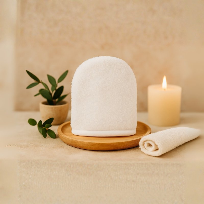 Cleansing Glove - Ultra Soft Microfiber Hypoallergenic - Reusable Cleansing Towel without Chemicals - Economical and Ecological - Zero Waste - All Skin Types