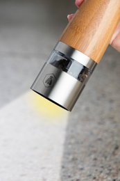 Laguiole salt peberkase bambus salt og peber elektrisk mølle