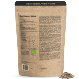 Organiczna czarna maca w proszku - 80 gramów