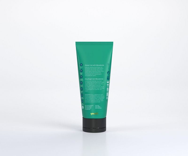 Shower Gel with Organic Macadamia